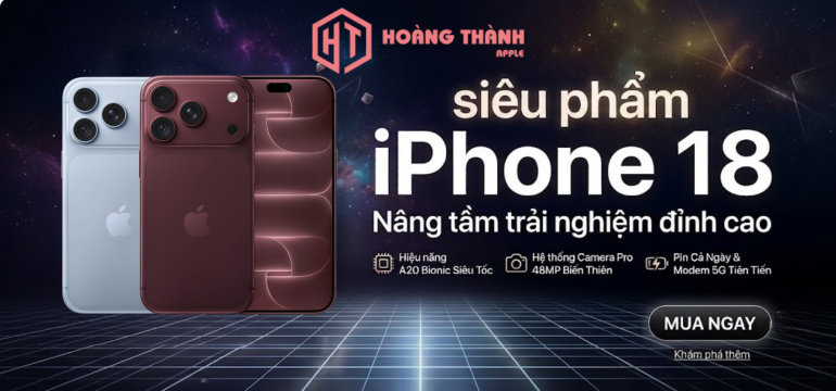 iPhone 18 Hoàng Thành Apple