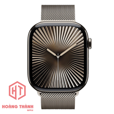 Apple Watch Series 10 GPS + Cellular 46mm viền Titanium dây Milan